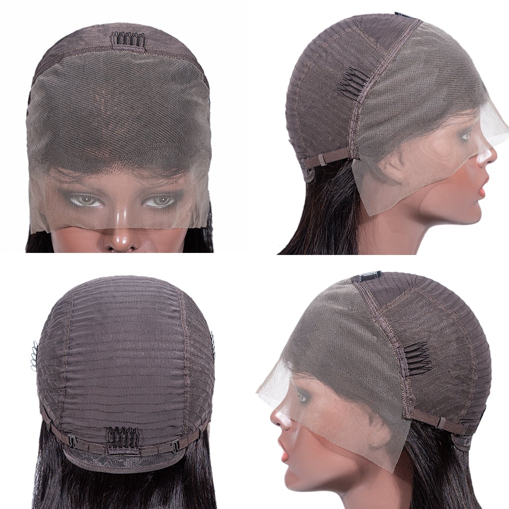 *Straight* 13"x4" HD LACE FRONTAL WIG 200% Density