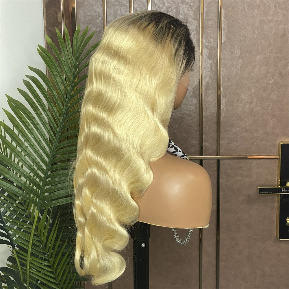 13x4 Transparent Lace Frontal 1b/613 Wig Long Color Wig
