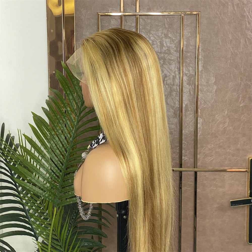 30-613 Highlight Lace Frontal Wig Straight/ Body