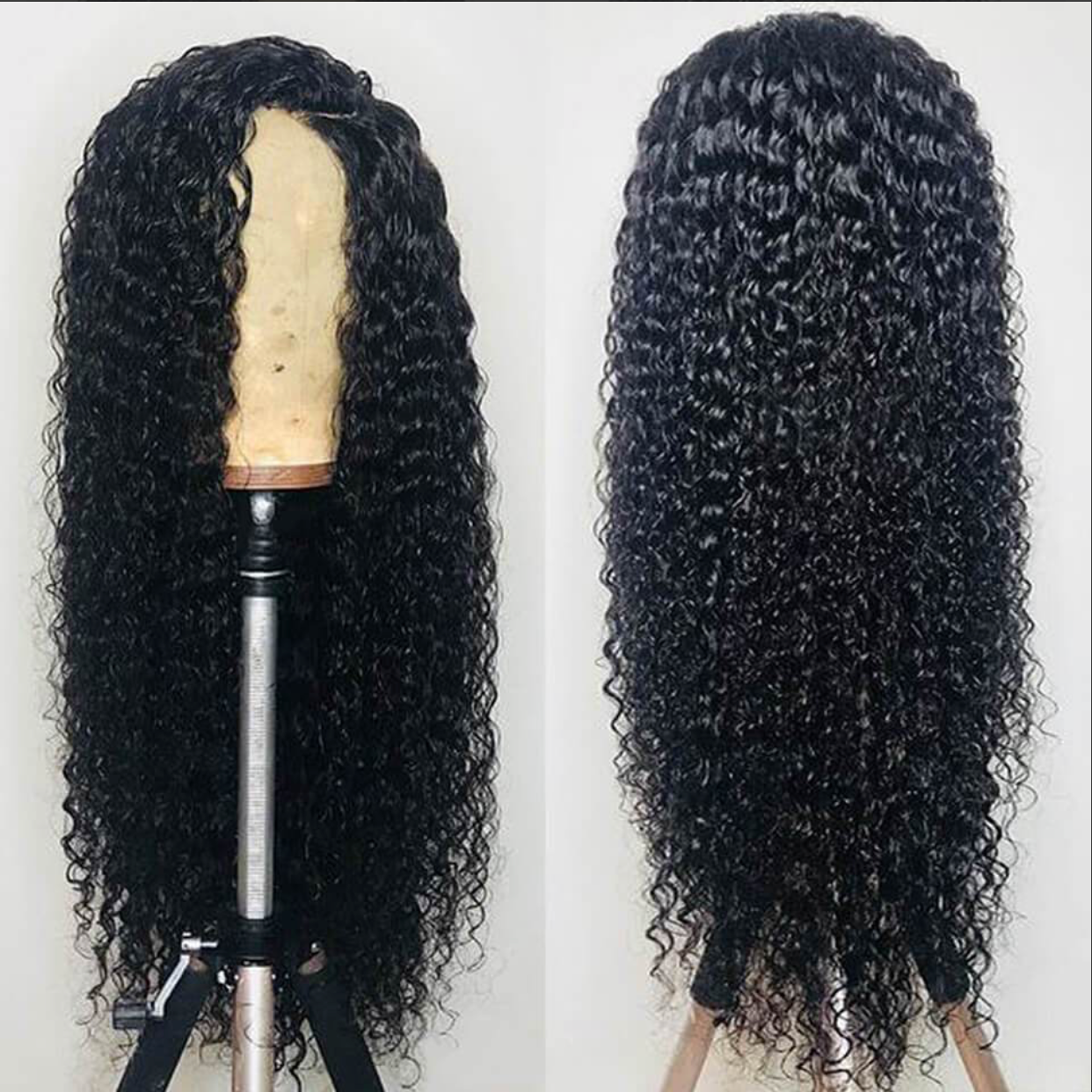 Curly Hair 4x4 HD Closure Wig 200% Density