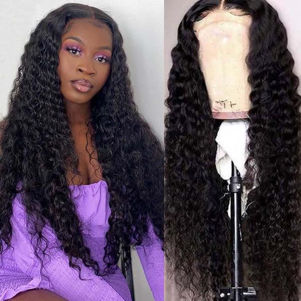 Deep Wave 4x4 HD Closure Wig 200% Density