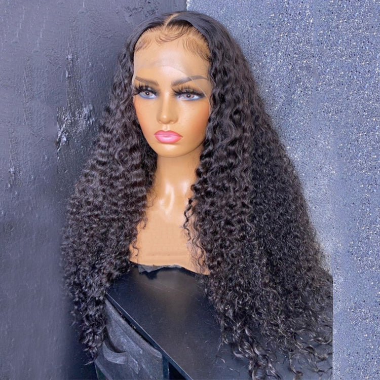 Curly Hair 13"x 6" HD LACE FRONTAL WIGS 200% Density