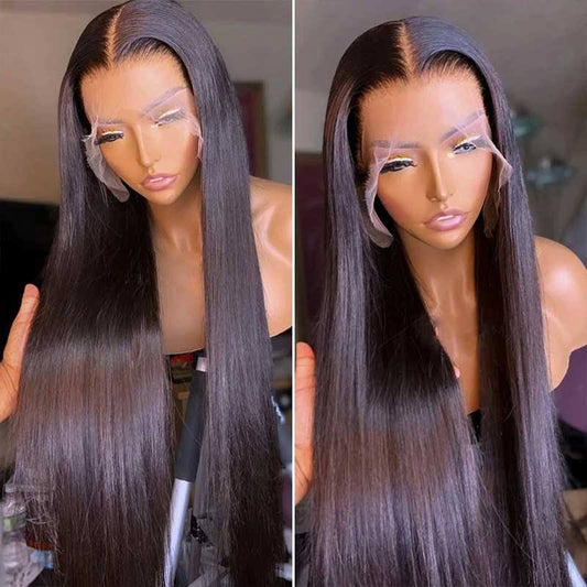 *Straight* 13"x4" HD LACE FRONTAL WIG 200% Density