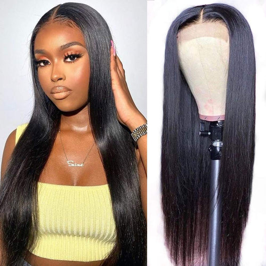 Straight Hair 4x4 HD Closure Wig 200% Density